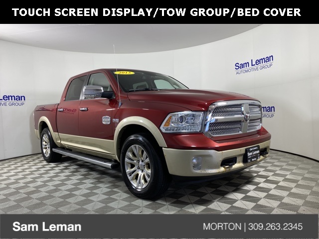 Pre Owned 2013 Ram 1500 Laramie Longhorn 4d Crew Cab In Morton R420a Sam Leman Chrysler Jeep Dodge Ram Fiat Morton